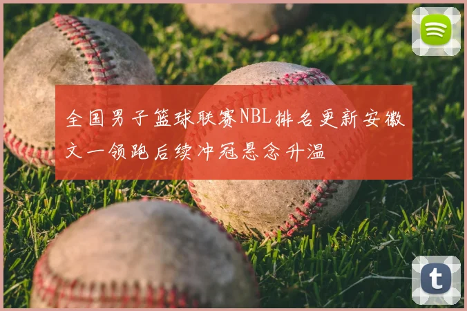 全国男子篮球联赛NBL排名更新安徽文一领跑后续冲冠悬念升温